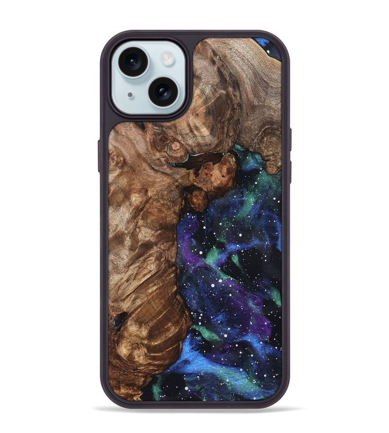 iPhone 15 Plus Wood Phone Case - Meda (Cosmos, 820260)