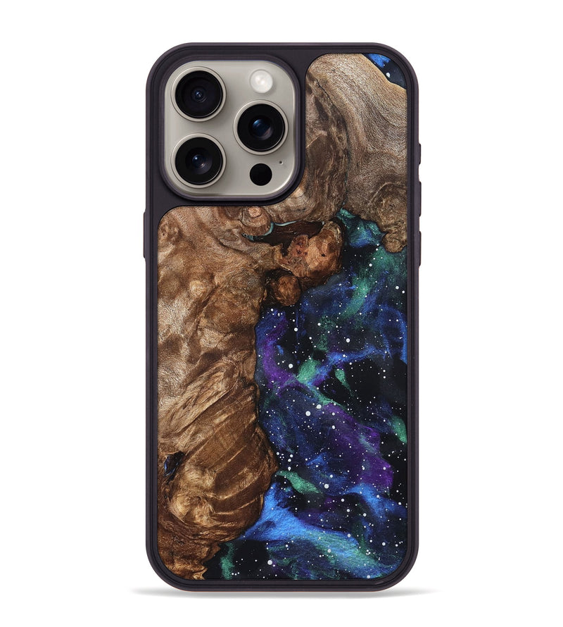iPhone 15 Pro Max Wood Phone Case - Meda (Cosmos, 820260)