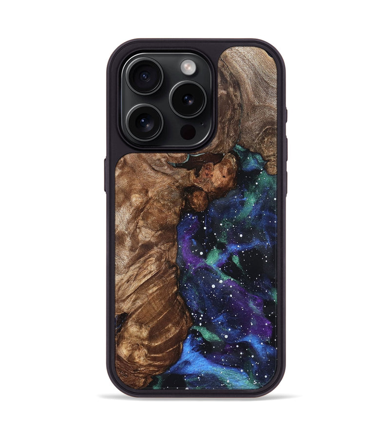 iPhone 15 Pro Wood Phone Case - Meda (Cosmos, 820260)