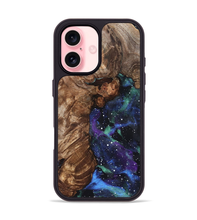 iPhone 16 Wood Phone Case - Meda (Cosmos, 820260)