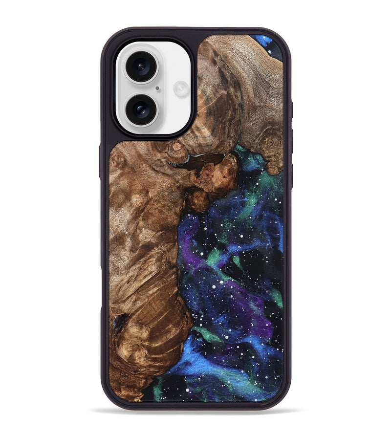iPhone 16 Plus Wood Phone Case - Meda (Cosmos, 820260)