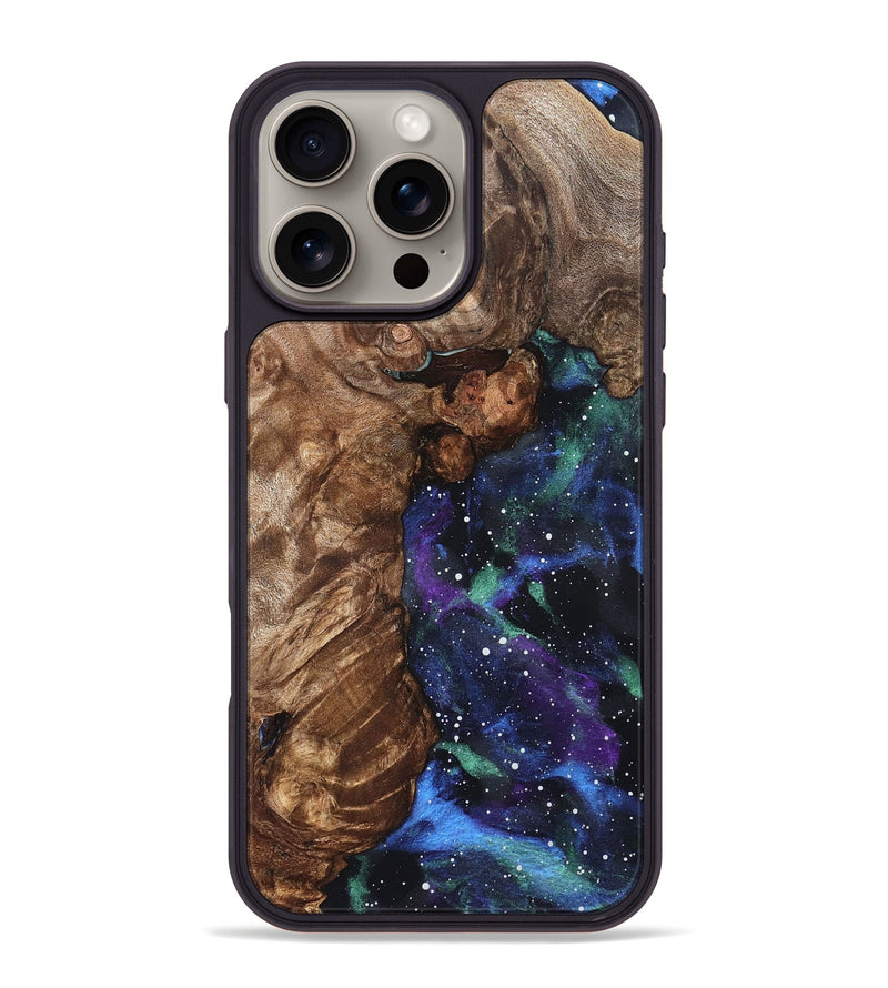 iPhone 16 Pro Max Wood Phone Case - Meda (Cosmos, 820260)