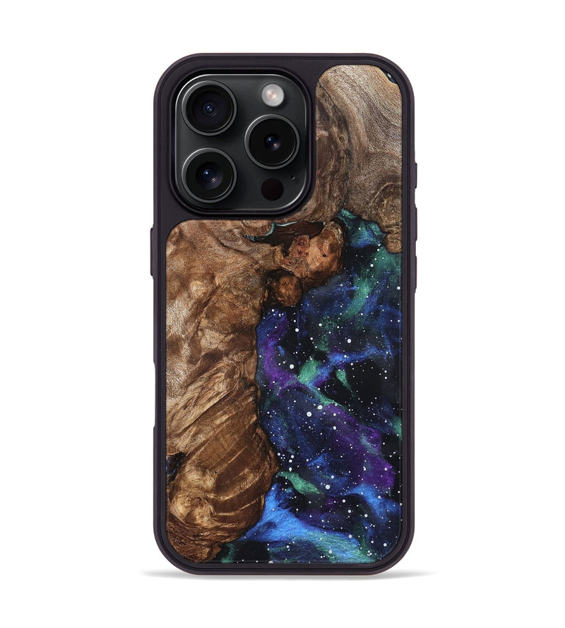 iPhone 16 Pro Wood Phone Case - Meda (Cosmos, 820260)