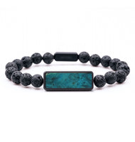Lava Bead ResinArt Bracelet - Dawson (Wood Burl, 820299)