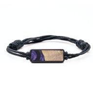 Classic Wood Bracelet - Marguerite (Purple, 820313)