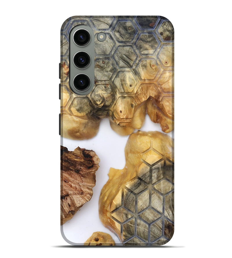 Galaxy S23 Plus Wood Live Edge Phone Case - Dudley (Clear, 820318)
