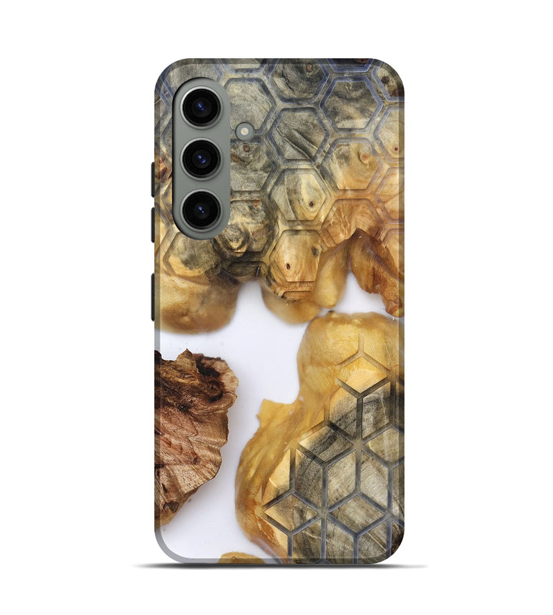 Galaxy S24 Wood Live Edge Phone Case - Dudley (Clear, 820318)