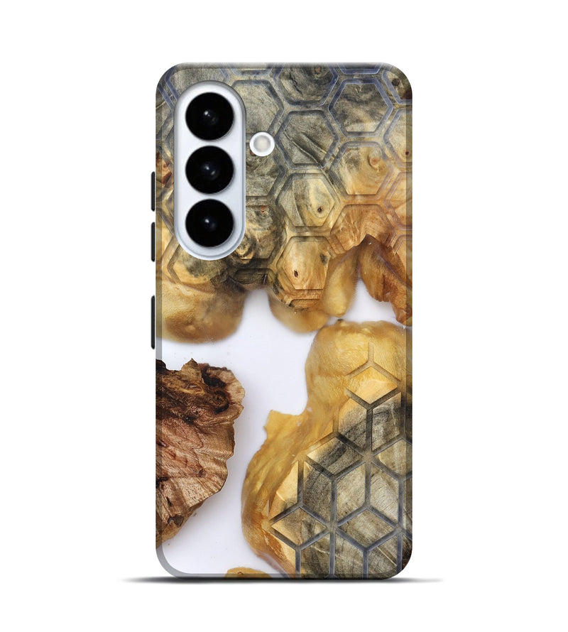 Galaxy S26 Wood Live Edge Phone Case - Dudley (Clear, 820318)