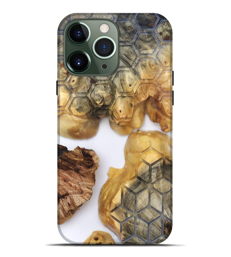 iPhone 13 Pro Max Wood Live Edge Phone Case - Dudley (Clear, 820318)