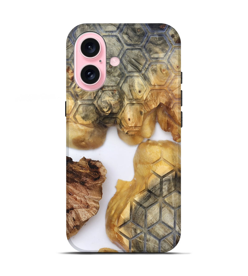 iPhone 17 Wood Live Edge Phone Case - Dudley (Clear, 820318)