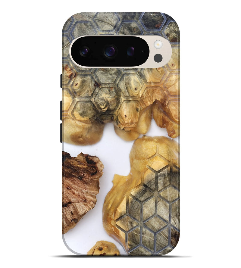 Pixel 10 Pro XL Wood Live Edge Phone Case - Dudley (Clear, 820318)