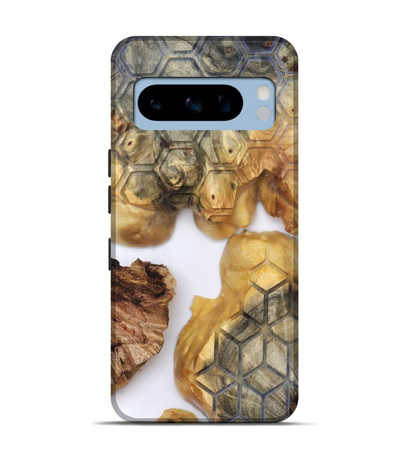 Pixel 8 Pro Wood Live Edge Phone Case - Dudley (Clear, 820318)