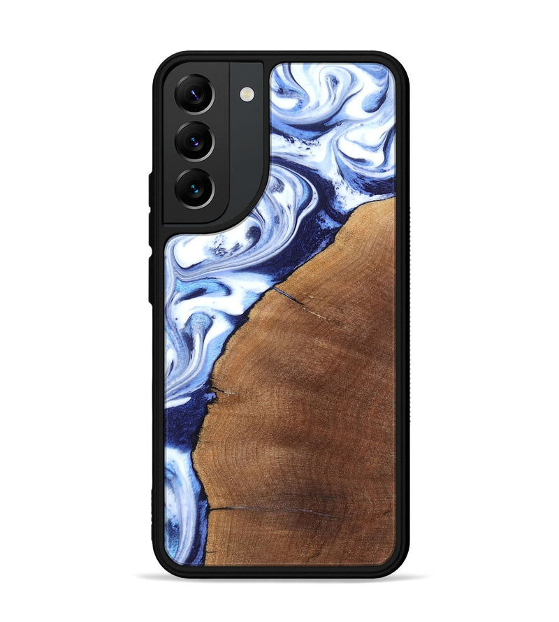 Galaxy S22 Plus Wood Phone Case - Navy (Blue, 820319)