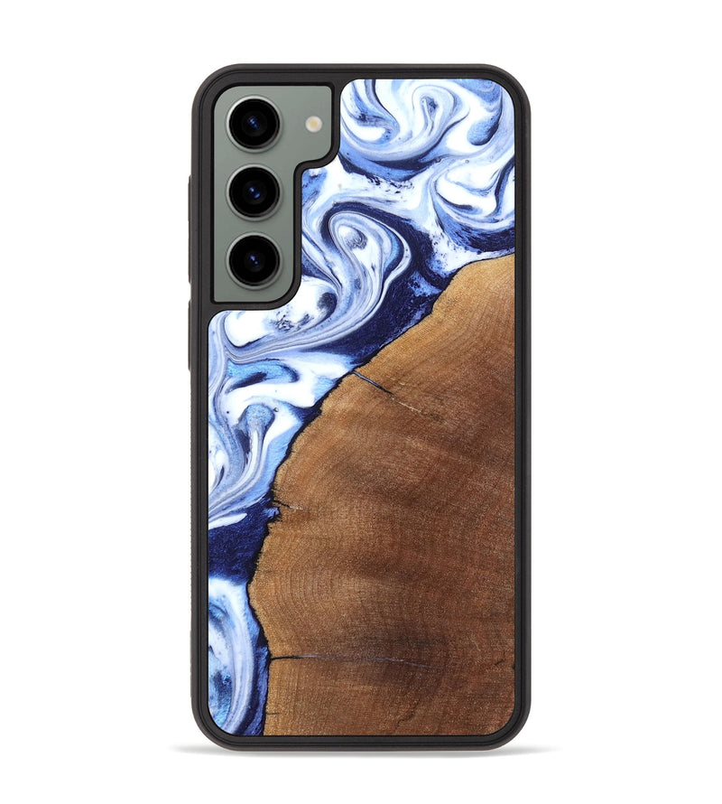 Galaxy S23 Plus Wood Phone Case - Navy (Blue, 820319)