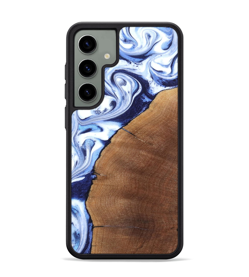 Galaxy S24 Plus Wood Phone Case - Navy (Blue, 820319)