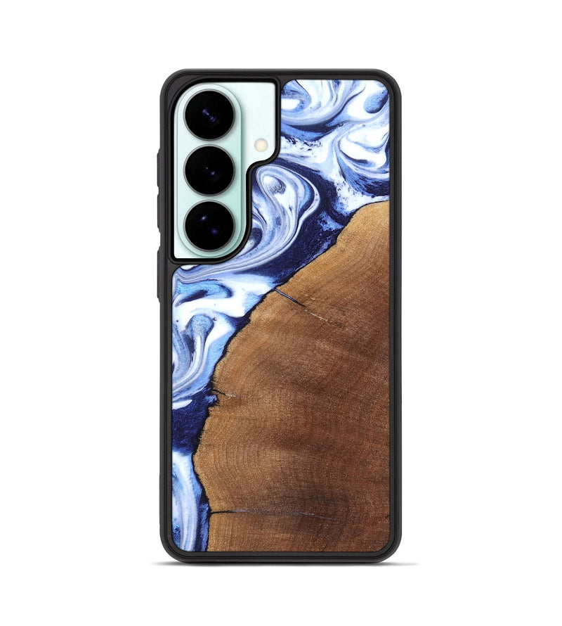Galaxy S26 Wood Phone Case - Navy (Blue, 820319)