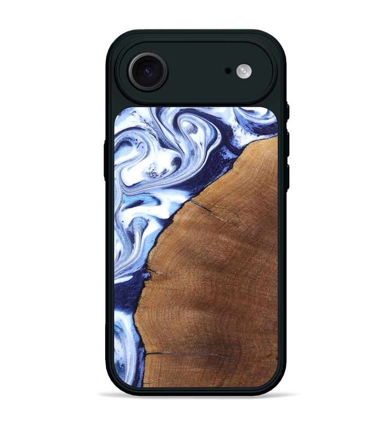 iPhone 17 Air Wood Phone Case - Navy (Blue, 820319)