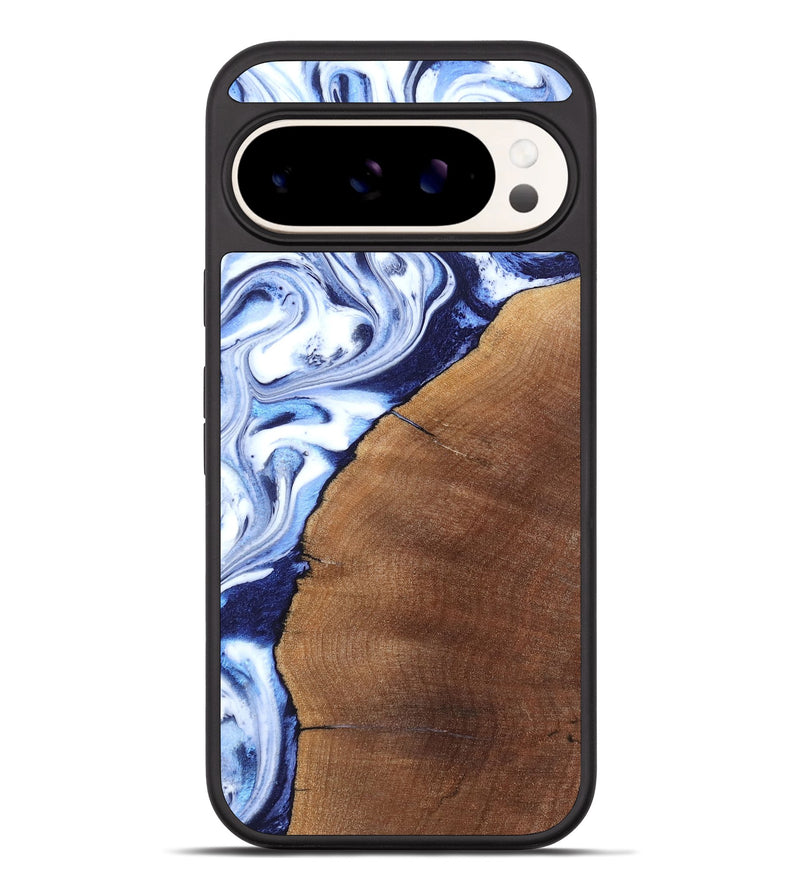 Pixel 10 Pro XL Wood Phone Case - Navy (Blue, 820319)