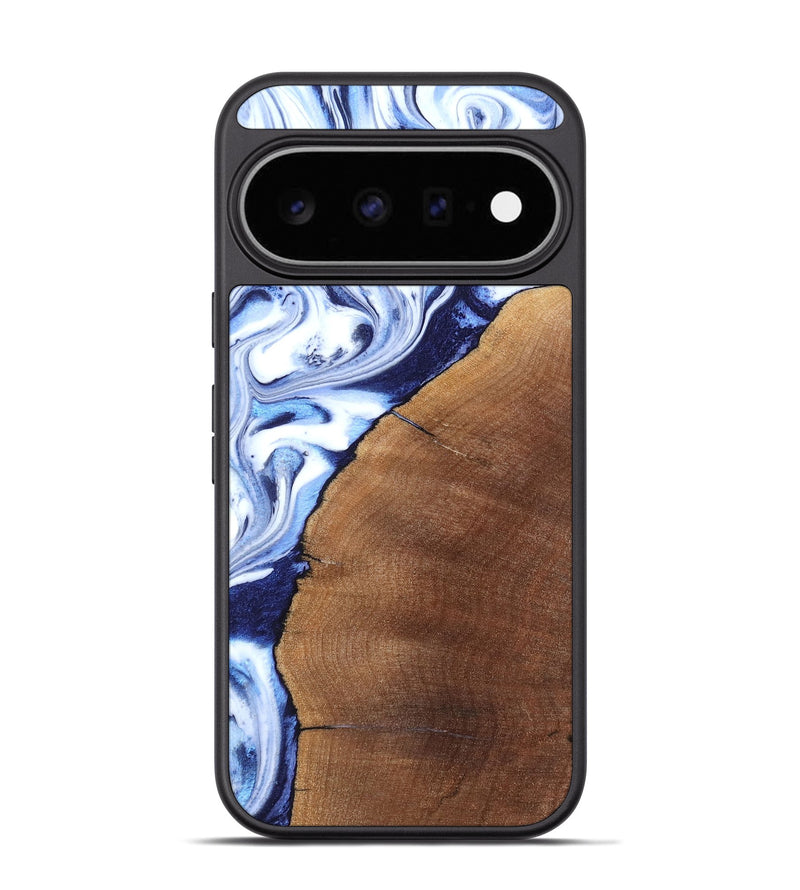 Pixel 11 Pro Wood Phone Case - Navy (Blue, 820319)