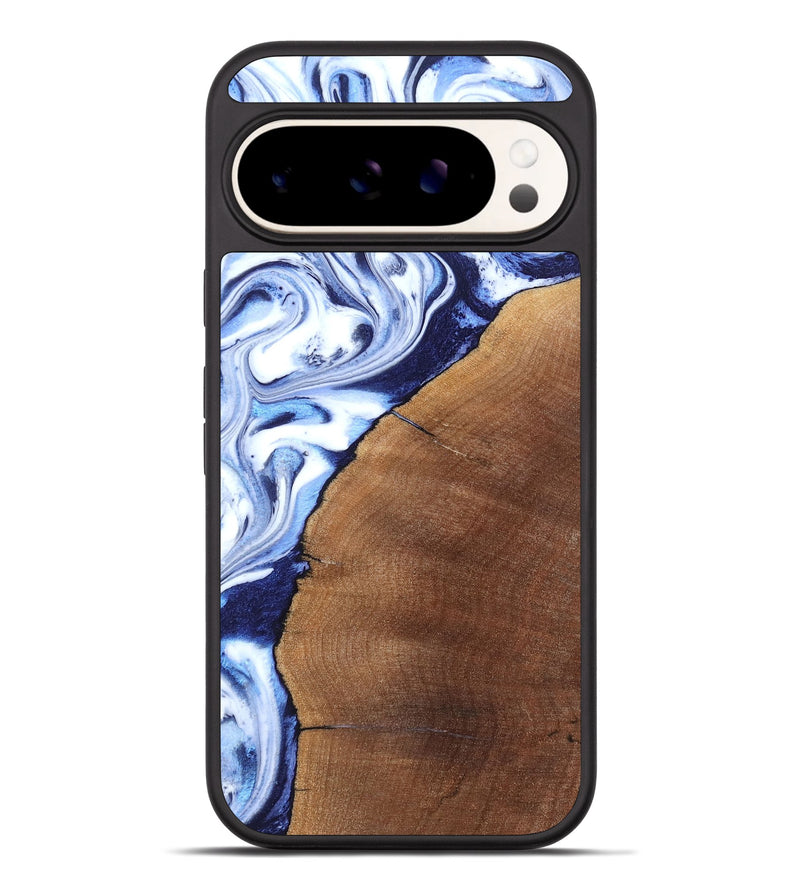 Pixel 9 Pro XL Wood Phone Case - Navy (Blue, 820319)