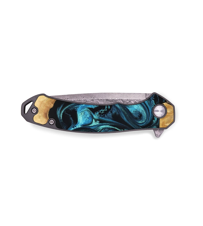 EDC Wood Pocket Knife - Jovie (Blue, 820320)
