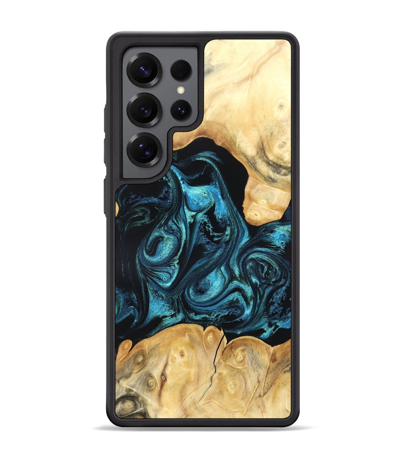 Galaxy S25 Ultra Wood Phone Case - Jovie (Blue, 820320)