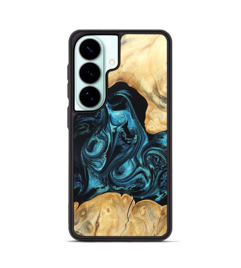 Galaxy S26 Wood Phone Case - Jovie (Blue, 820320)