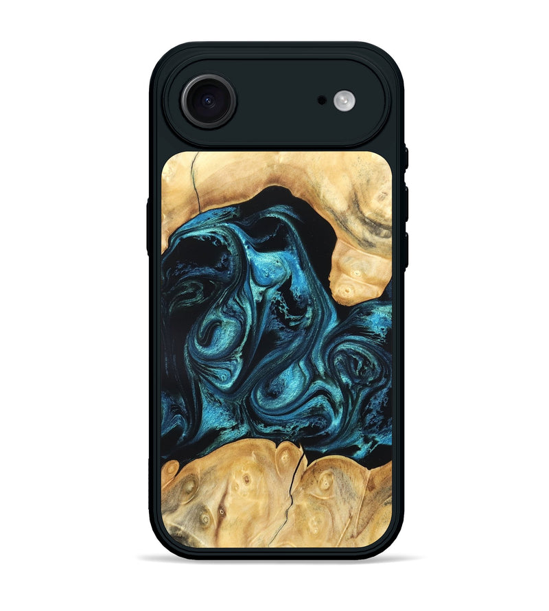 iPhone 17 Air Wood Phone Case - Jovie (Blue, 820320)