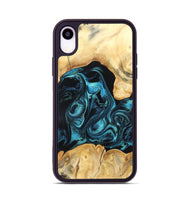 iPhone Xr Wood Phone Case - Jovie (Blue, 820320)