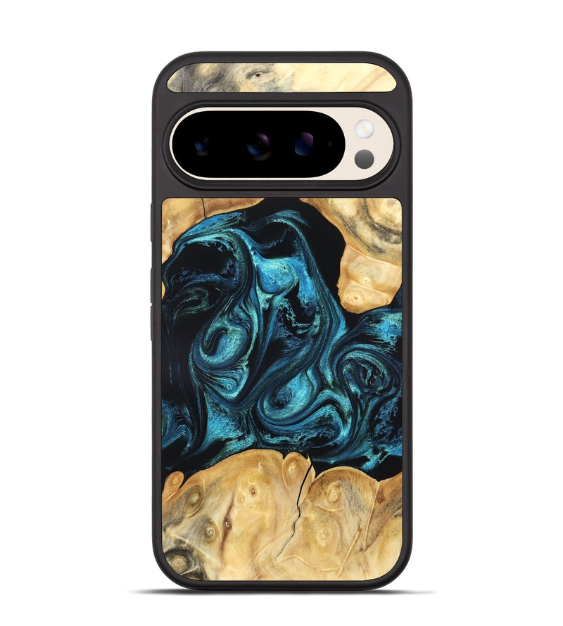Pixel 10 Wood Phone Case - Jovie (Blue, 820320)