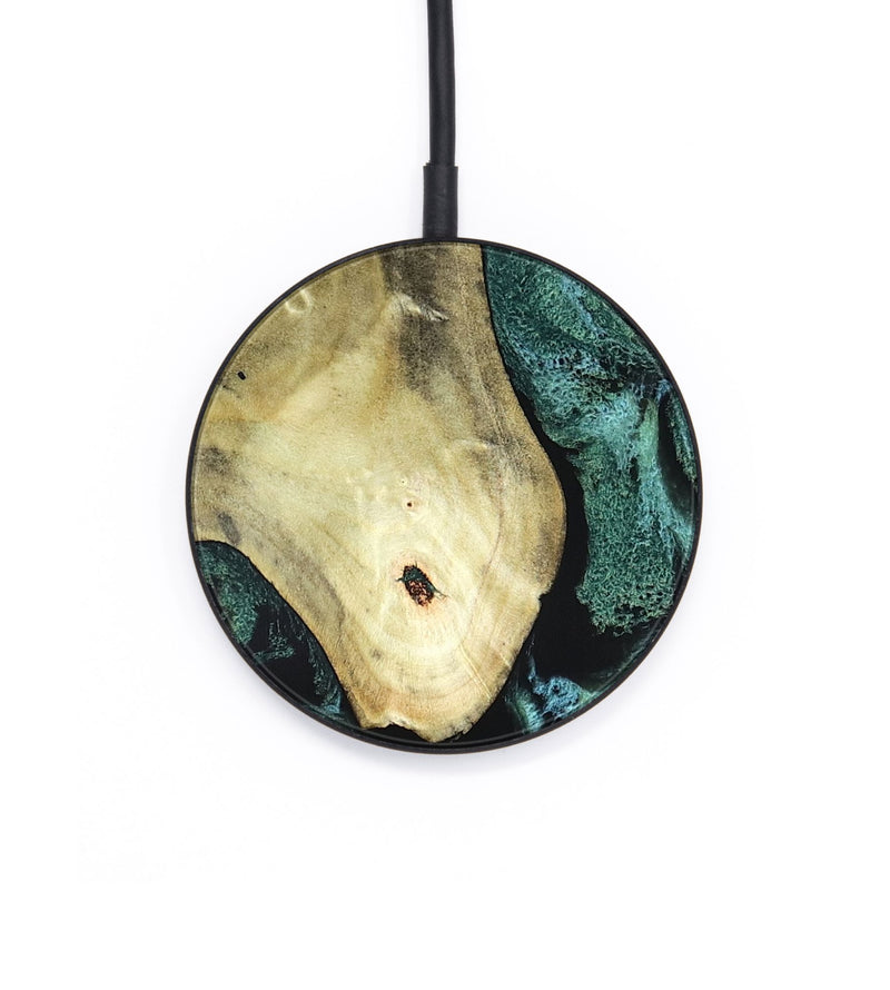 Circle Wood Wireless Charger - Starr (Green, 820321)