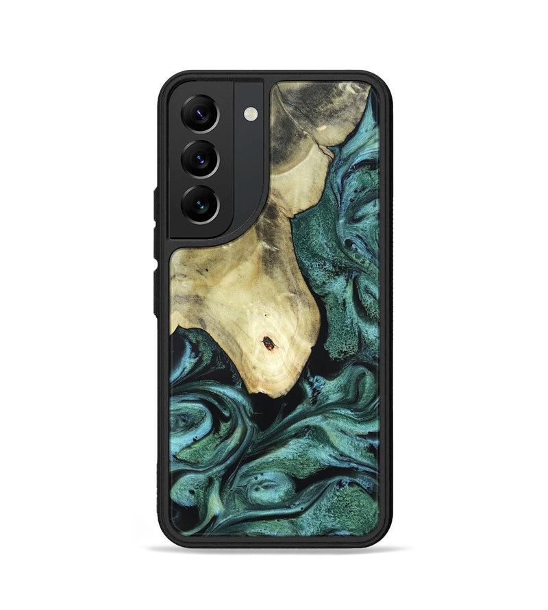 Galaxy S22 Wood Phone Case - Starr (Green, 820321)