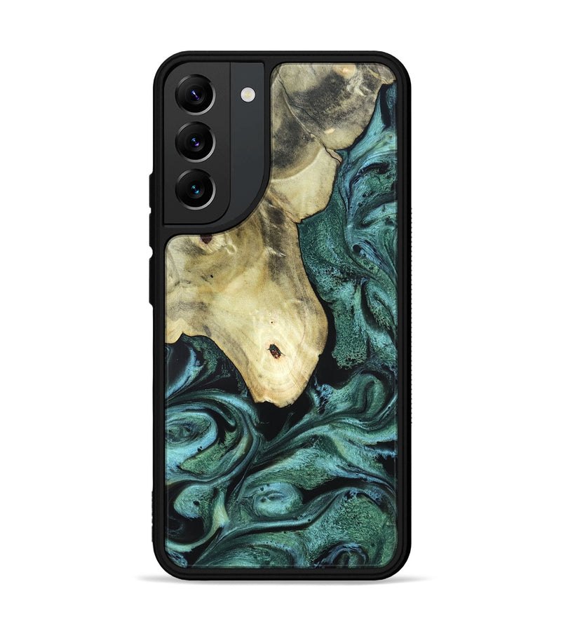 Galaxy S22 Plus Wood Phone Case - Starr (Green, 820321)