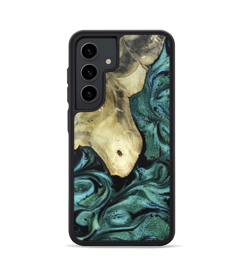 Galaxy S24 Wood Phone Case - Starr (Green, 820321)