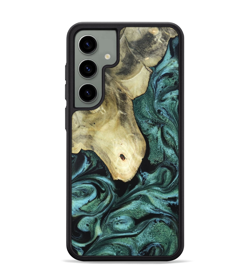Galaxy S24 Plus Wood Phone Case - Starr (Green, 820321)