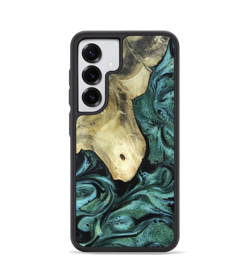 Galaxy S25 Wood Phone Case - Starr (Green, 820321)
