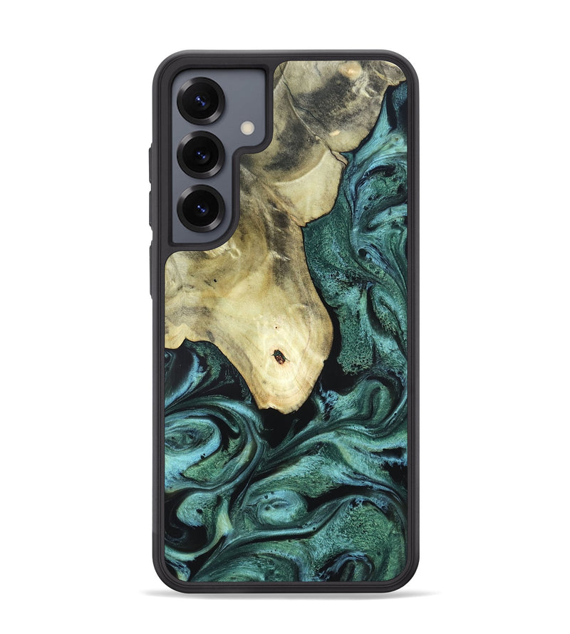 Galaxy S25 Plus Wood Phone Case - Starr (Green, 820321)