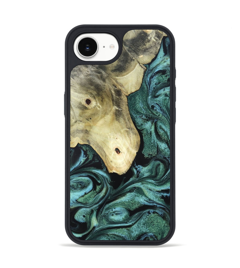 iPhone 17e Wood Phone Case - Starr (Green, 820321)