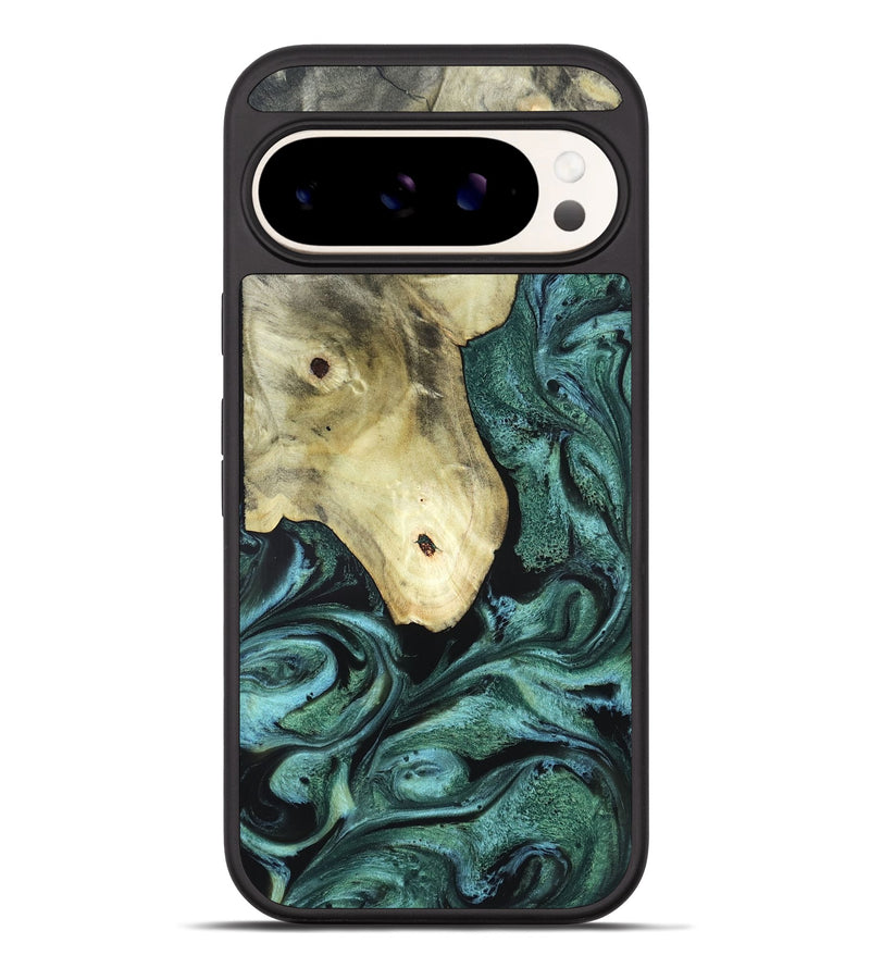 Pixel 10 Pro XL Wood Phone Case - Starr (Green, 820321)