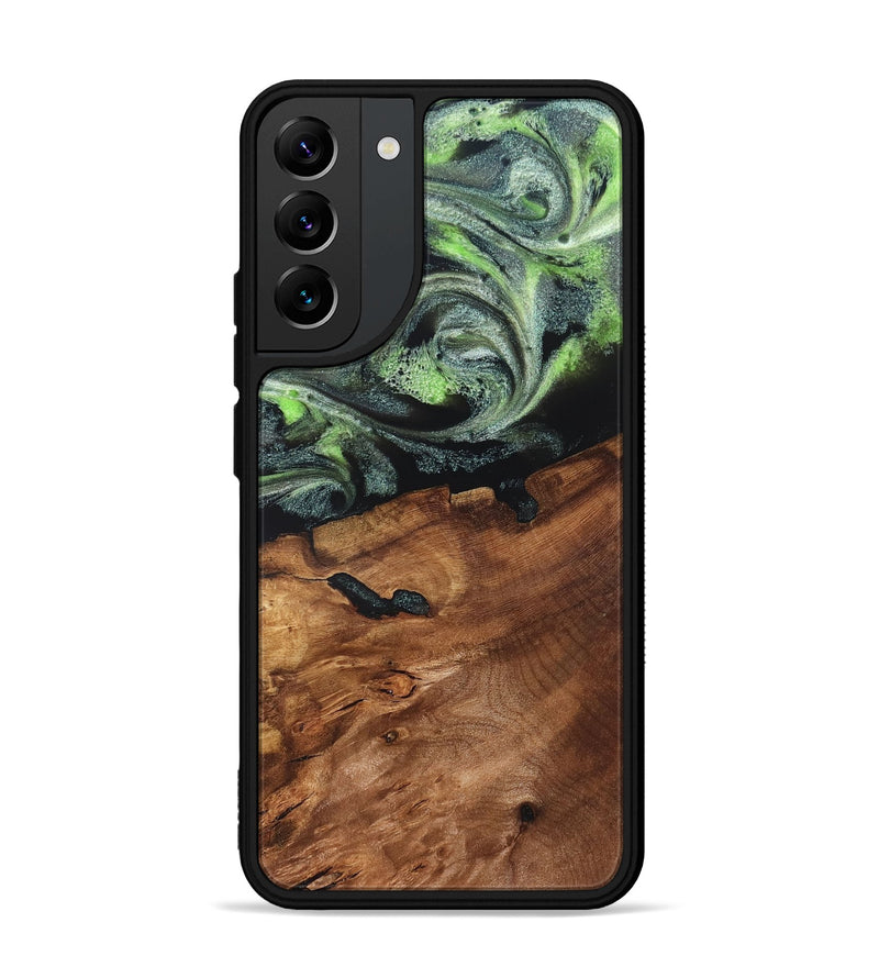 Galaxy S22 Plus Wood Phone Case - Iyana (Green, 820322)