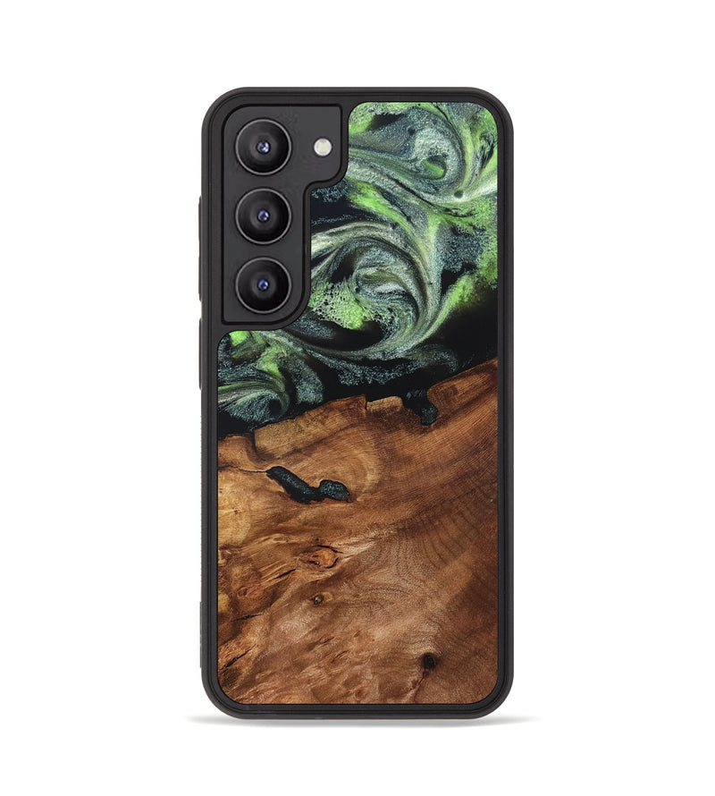 Galaxy S23 Wood Phone Case - Iyana (Green, 820322)
