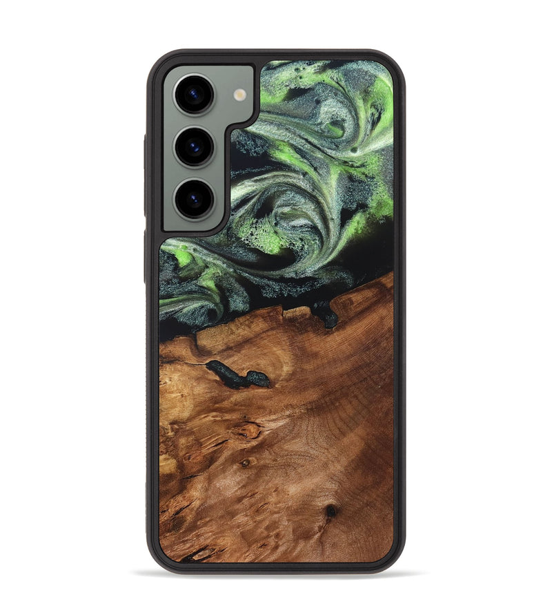 Galaxy S23 Plus Wood Phone Case - Iyana (Green, 820322)