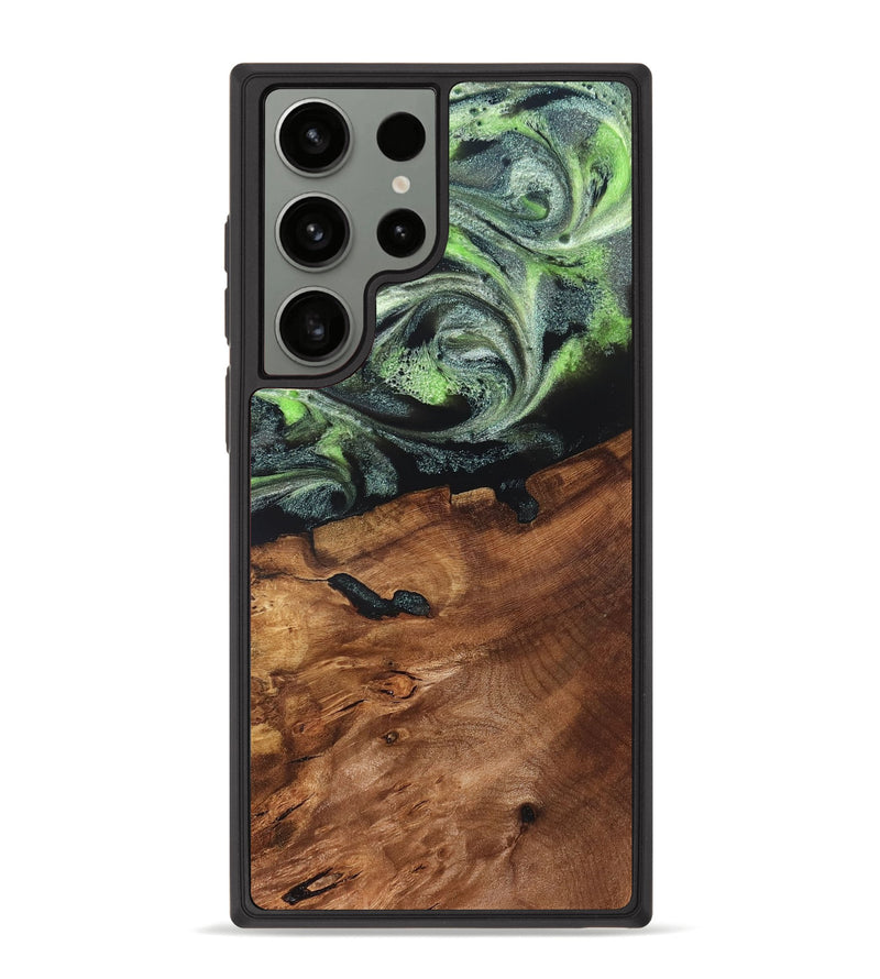 Galaxy S23 Ultra Wood Phone Case - Iyana (Green, 820322)