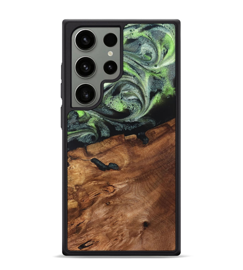 Galaxy S24 Ultra Wood Phone Case - Iyana (Green, 820322)