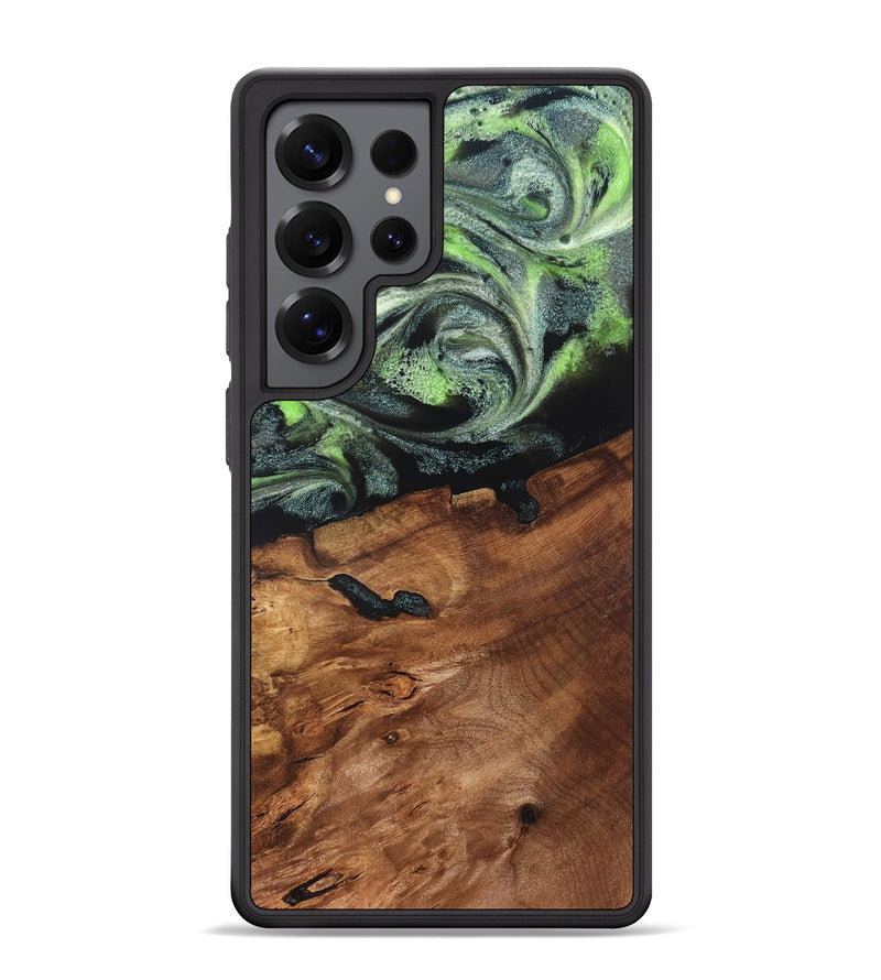 Galaxy S25 Ultra Wood Phone Case - Iyana (Green, 820322)