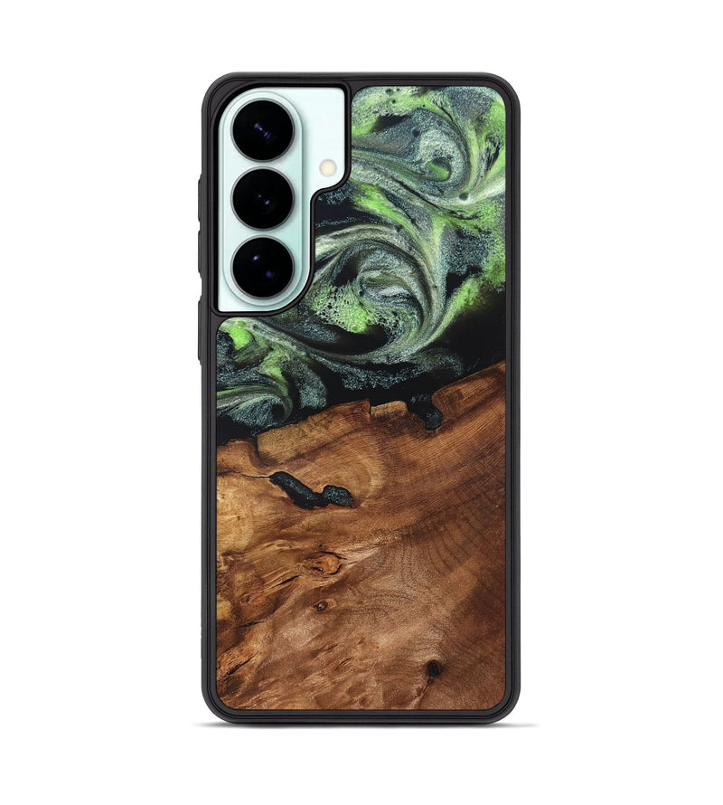 Galaxy S26 Plus Wood Phone Case - Iyana (Green, 820322)