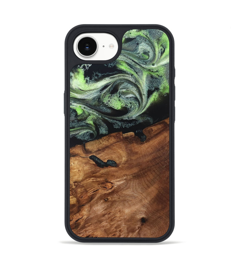iPhone 17e Wood Phone Case - Iyana (Green, 820322)