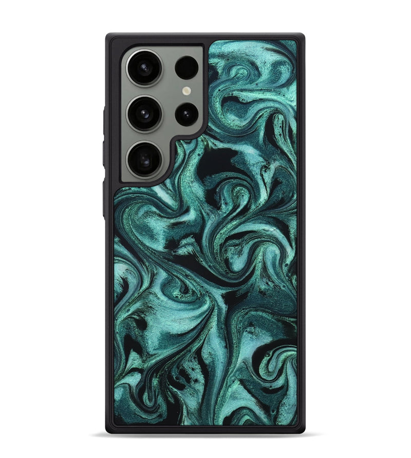 Galaxy S24 Ultra ResinArt Phone Case - Josh (Green, 820323)