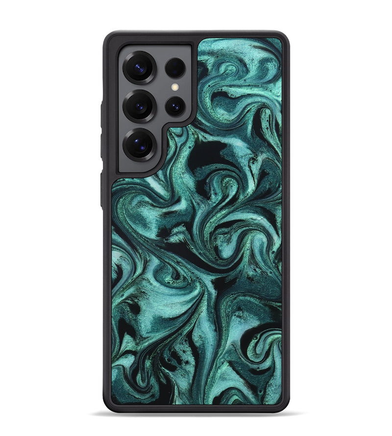 Galaxy S25 Ultra ResinArt Phone Case - Josh (Green, 820323)