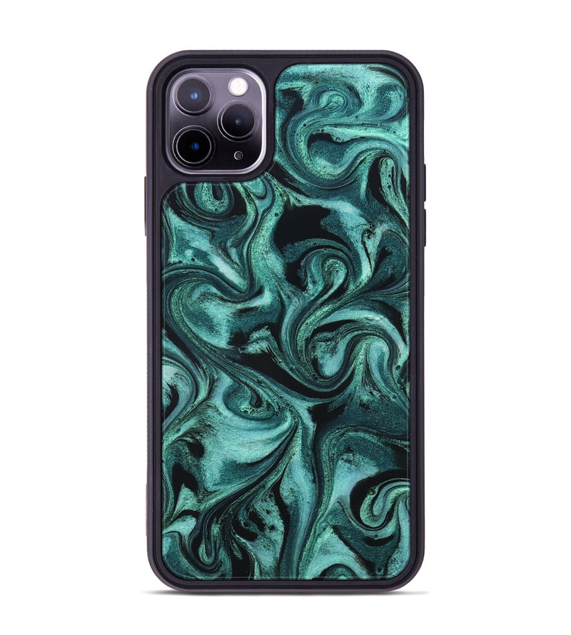 iPhone 11 Pro Max ResinArt Phone Case - Josh (Green, 820323)